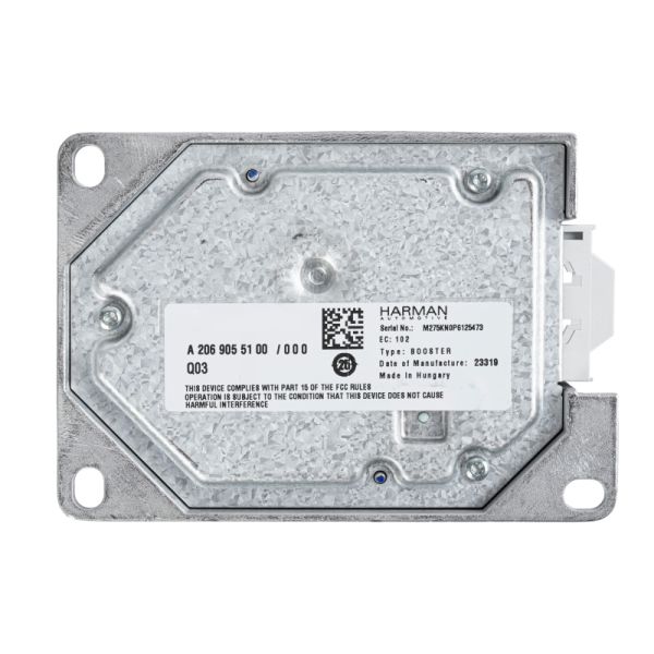 Amplificateur système Hi-Fi Mercedes CLA 118, GLE 167, A-Class 177, C-Class 206, CLE 236, EQB 243, GLB 247, GLC 254, EQE 294 295, EQS 296 297